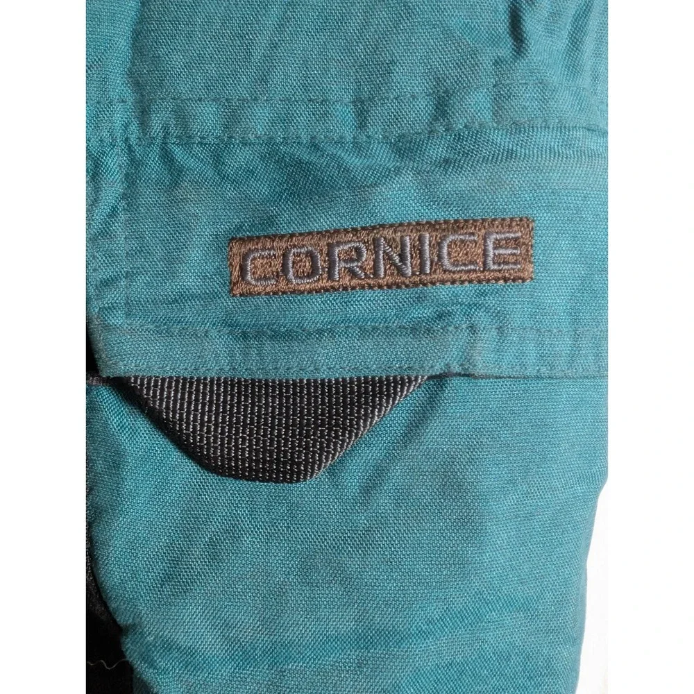 Cornice Snowsuit SkiSuit One Piece Green Snow Bib, Retro, Vintage, Size LARGE!!